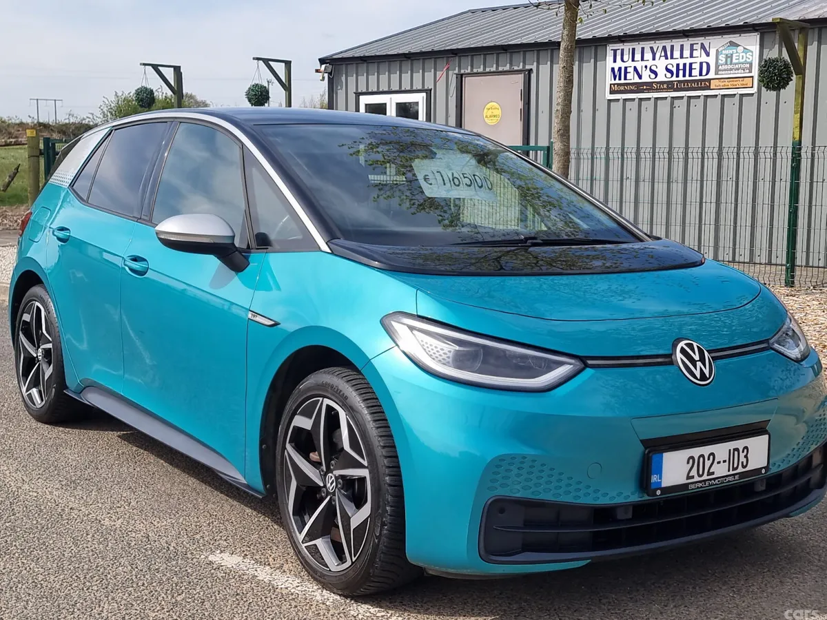 Volkswagen ID.3 Hatchback, Electric, 2020, Blue