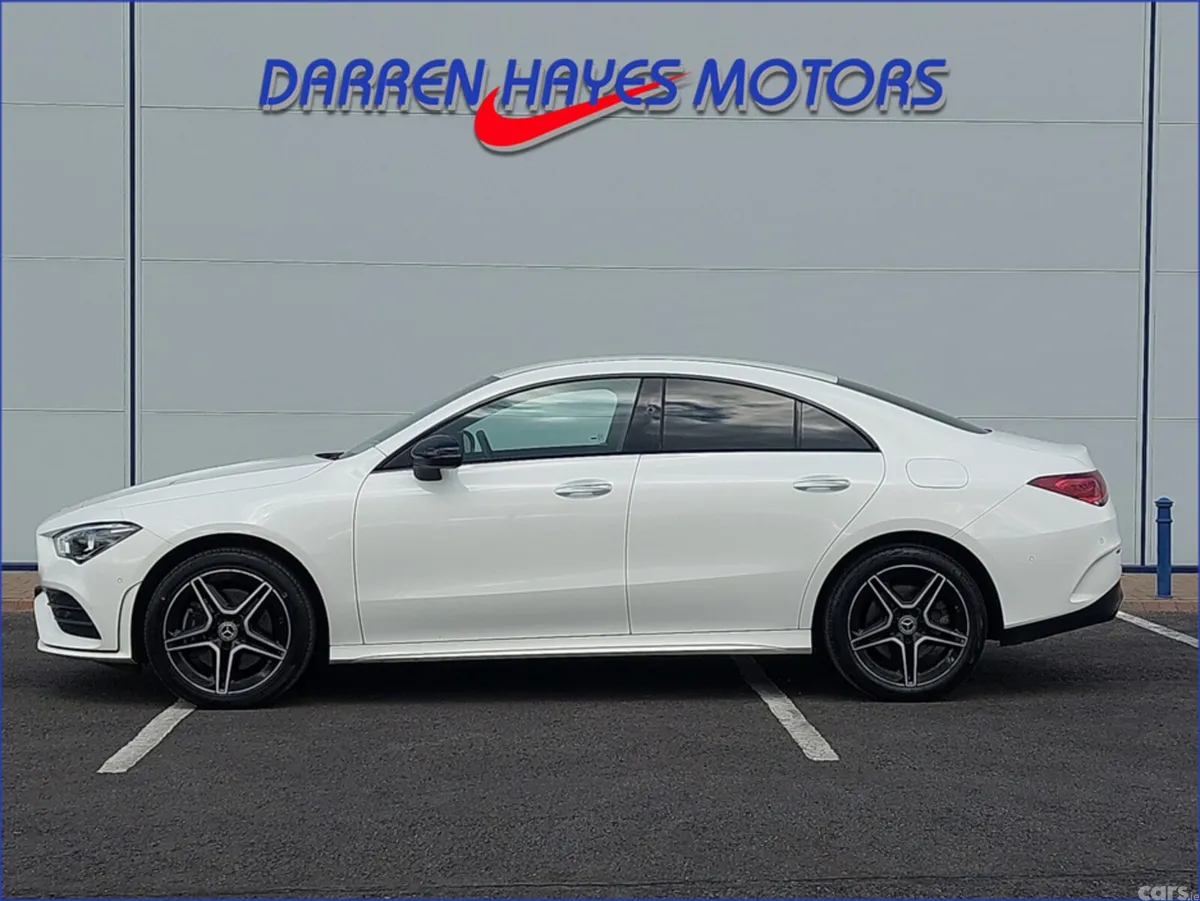 Mercedes-Benz CLA Coupe, Petrol Hybrid, 2022, White
