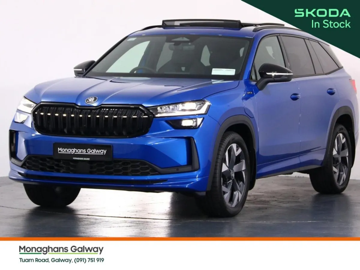 Skoda Kodiaq Estate, Petrol, 2026, Blue