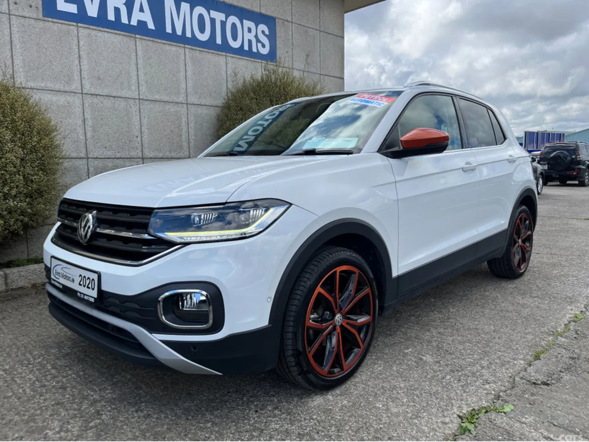 Volkswagen T-Cross SUV, Petrol, 2020, White