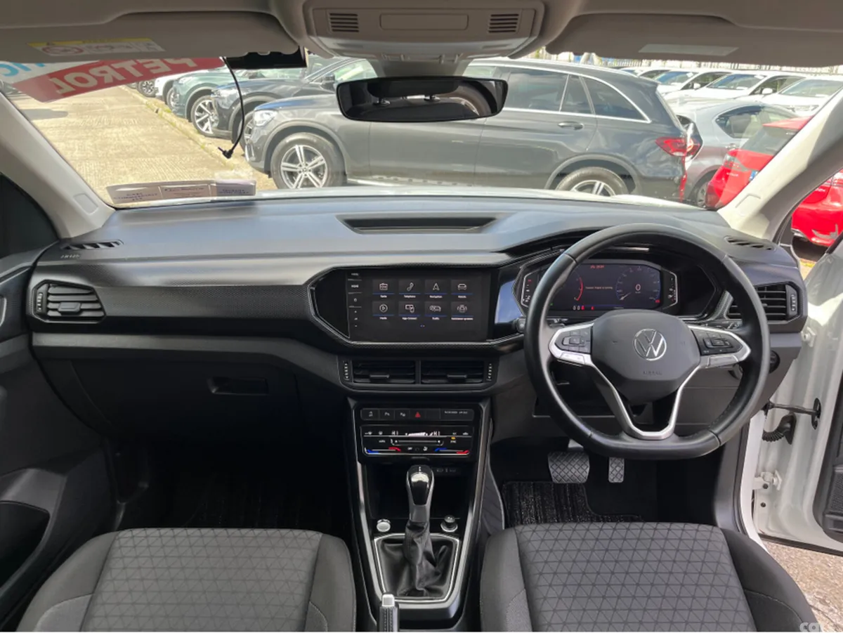 Volkswagen T-Cross SUV, Petrol, 2023, White