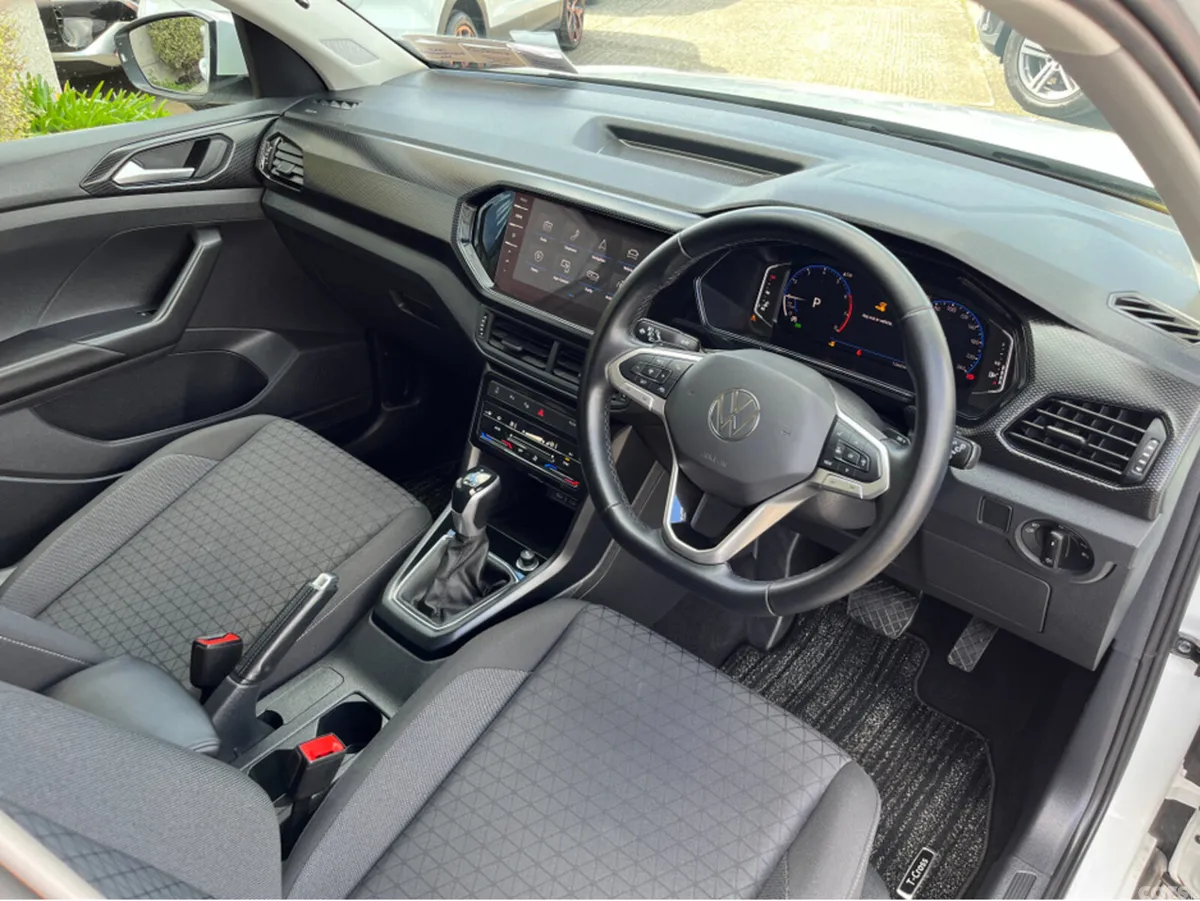 Volkswagen T-Cross SUV, Petrol, 2023, White