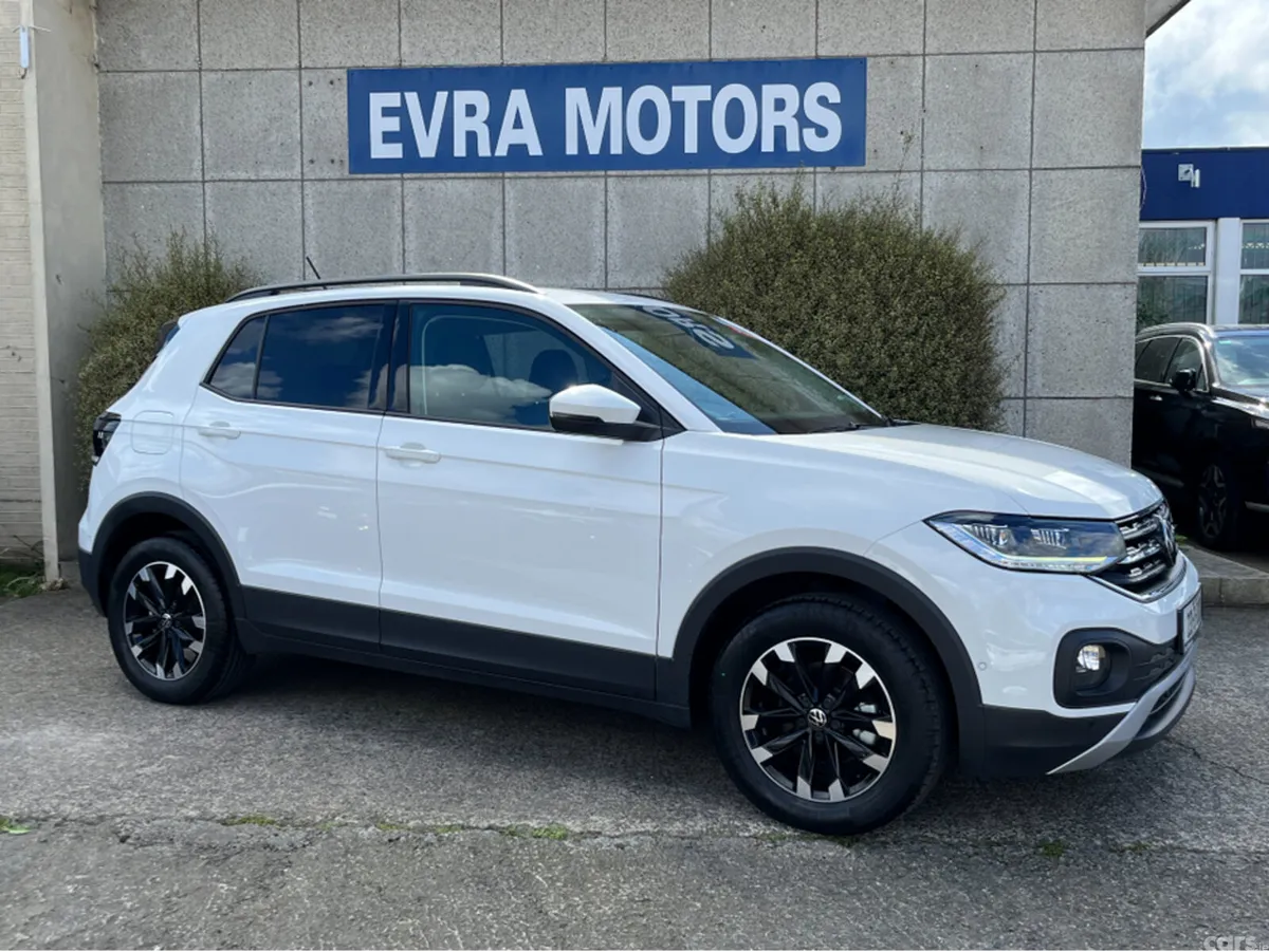 Volkswagen T-Cross SUV, Petrol, 2023, White