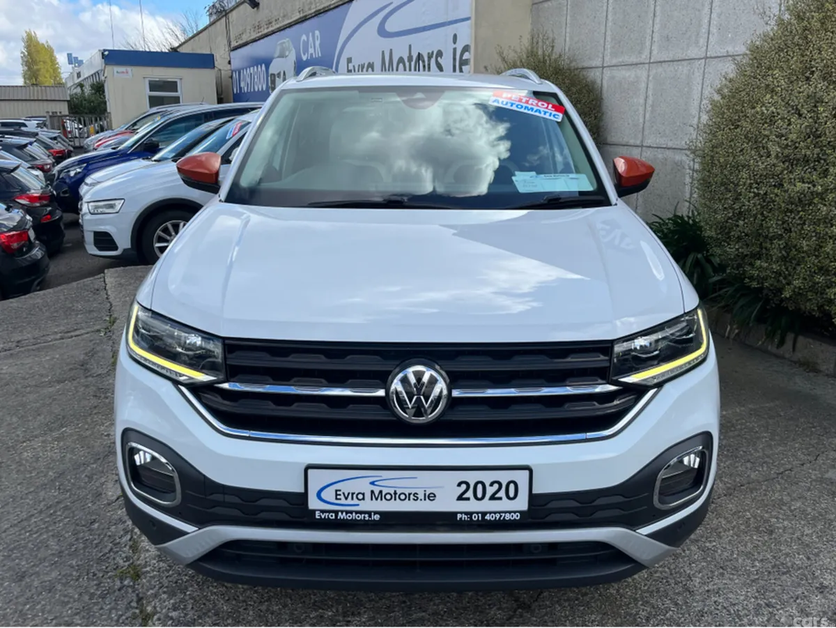 Volkswagen T-Cross SUV, Petrol, 2020, White