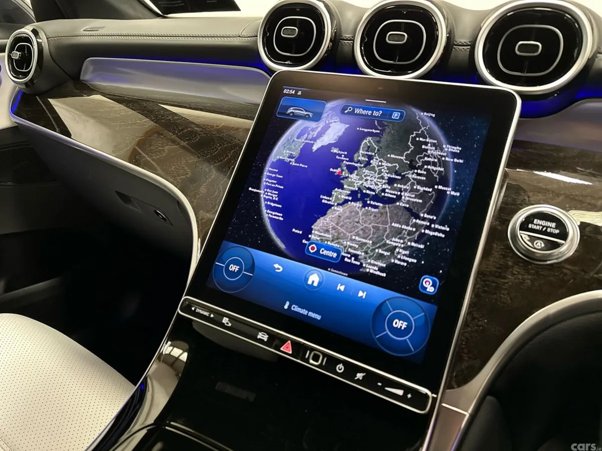Mercedes-Benz GLC SUV, Diesel Hybrid, 2023, Blue