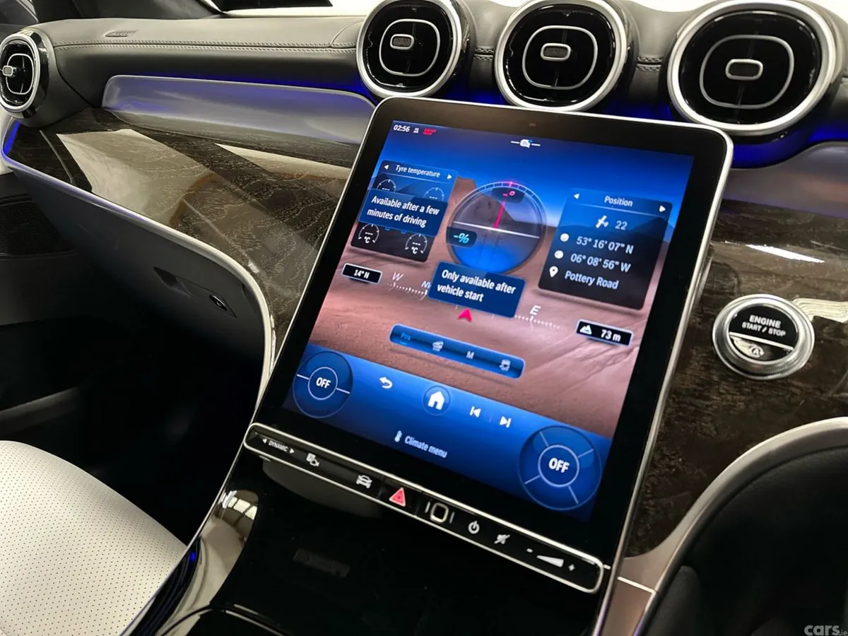 Mercedes-Benz GLC SUV, Diesel Hybrid, 2023, Blue