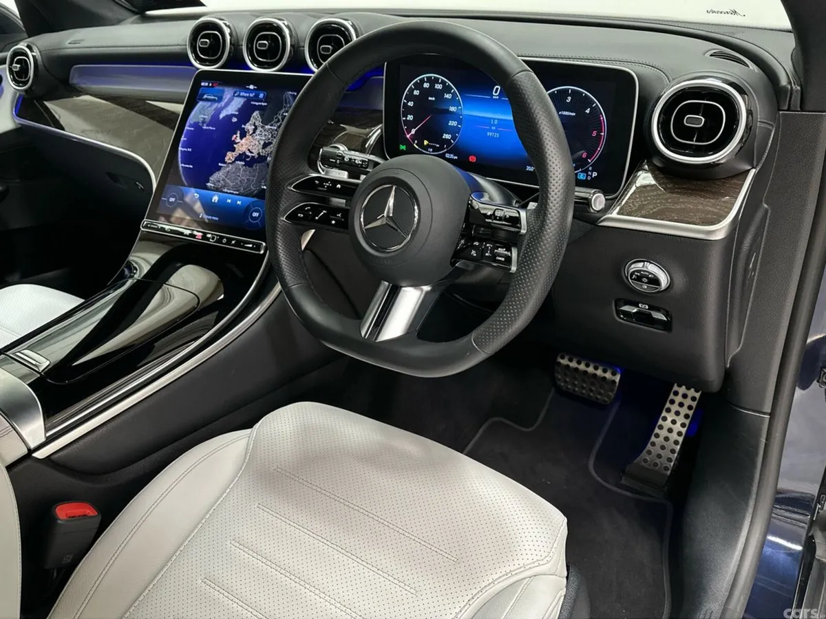 Mercedes-Benz GLC SUV, Diesel Hybrid, 2023, Blue