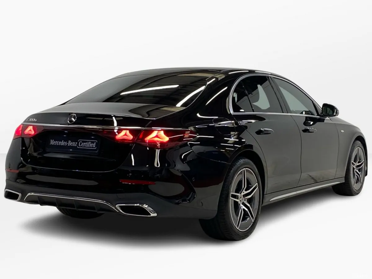 Mercedes-Benz E-Class Saloon, Petrol Plug-in Hybrid, 2026, Black