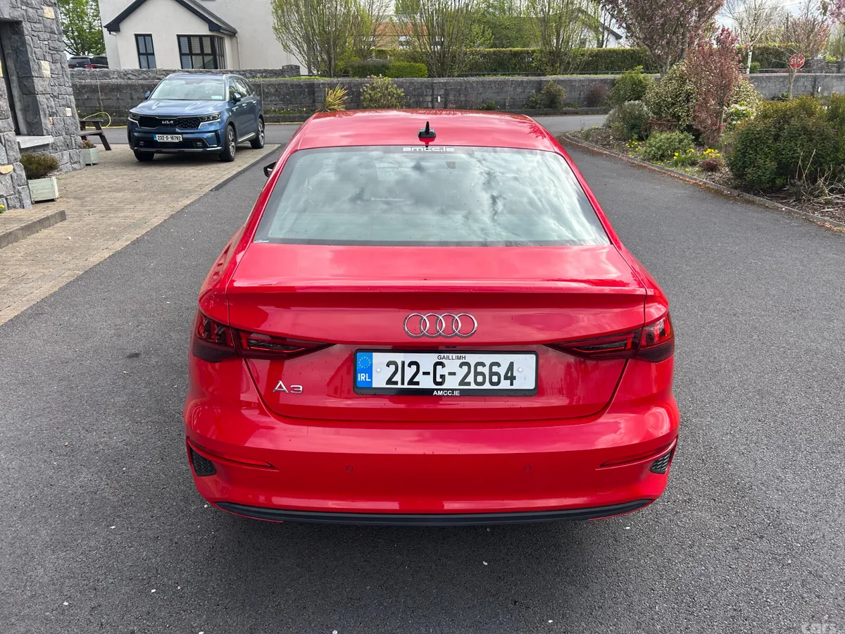 Audi A3 Saloon, Petrol, 2021, Red