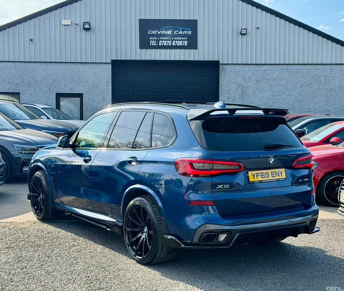 BMW X5 SUV, Petrol Hybrid, 2019, Blue