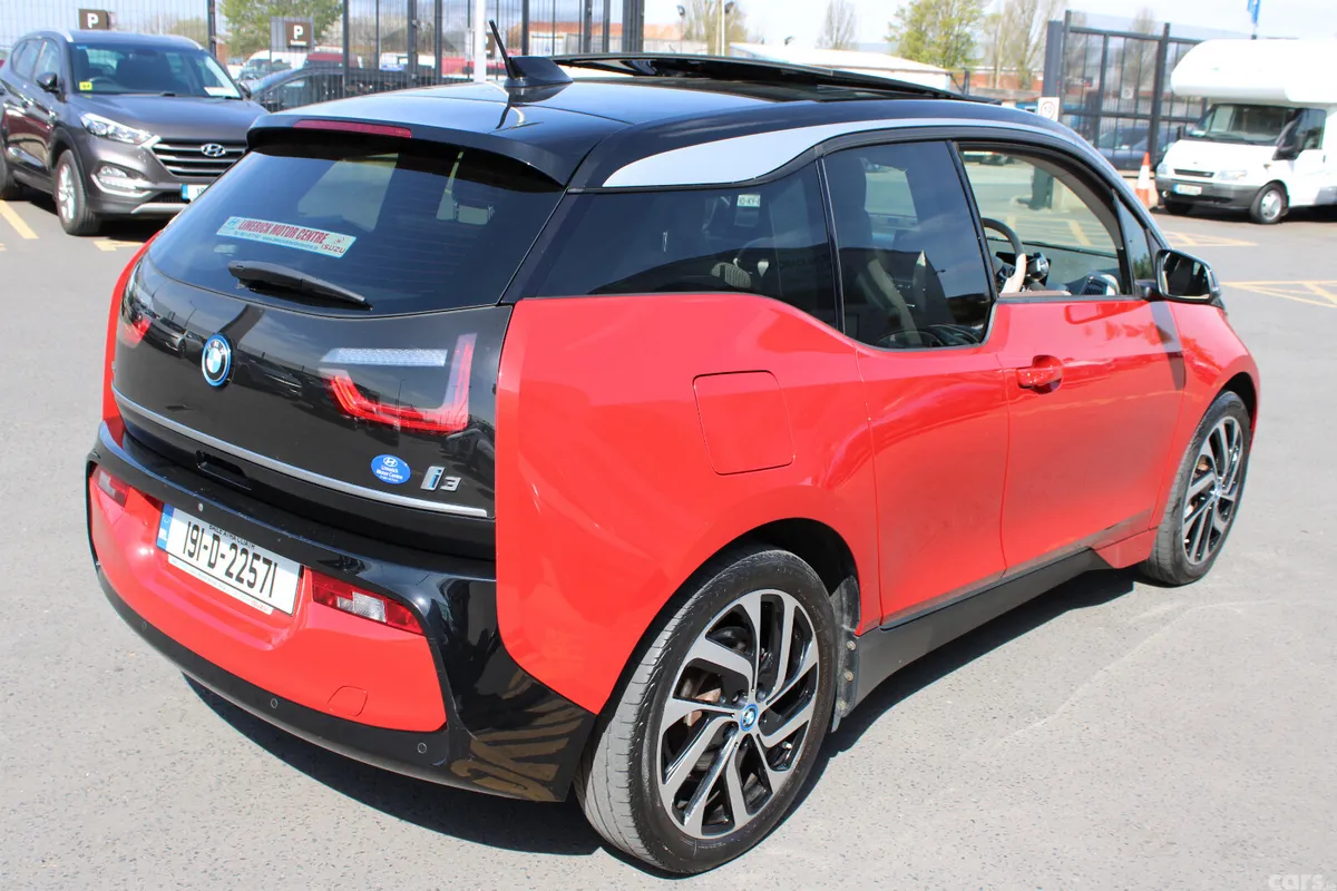 BMW i3 Saloon, Electric, 2019, Red