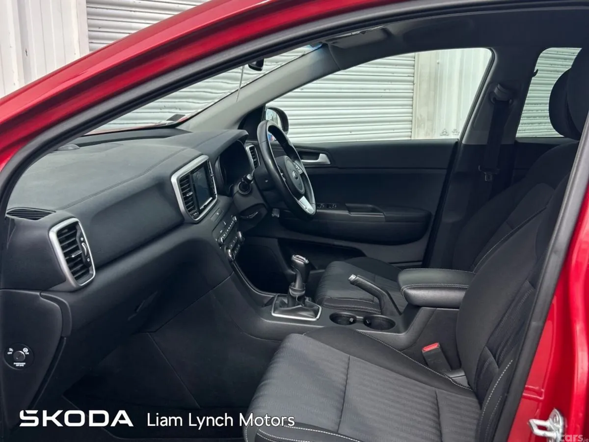 Kia Sportage SUV, Diesel Hybrid, 2020, Red