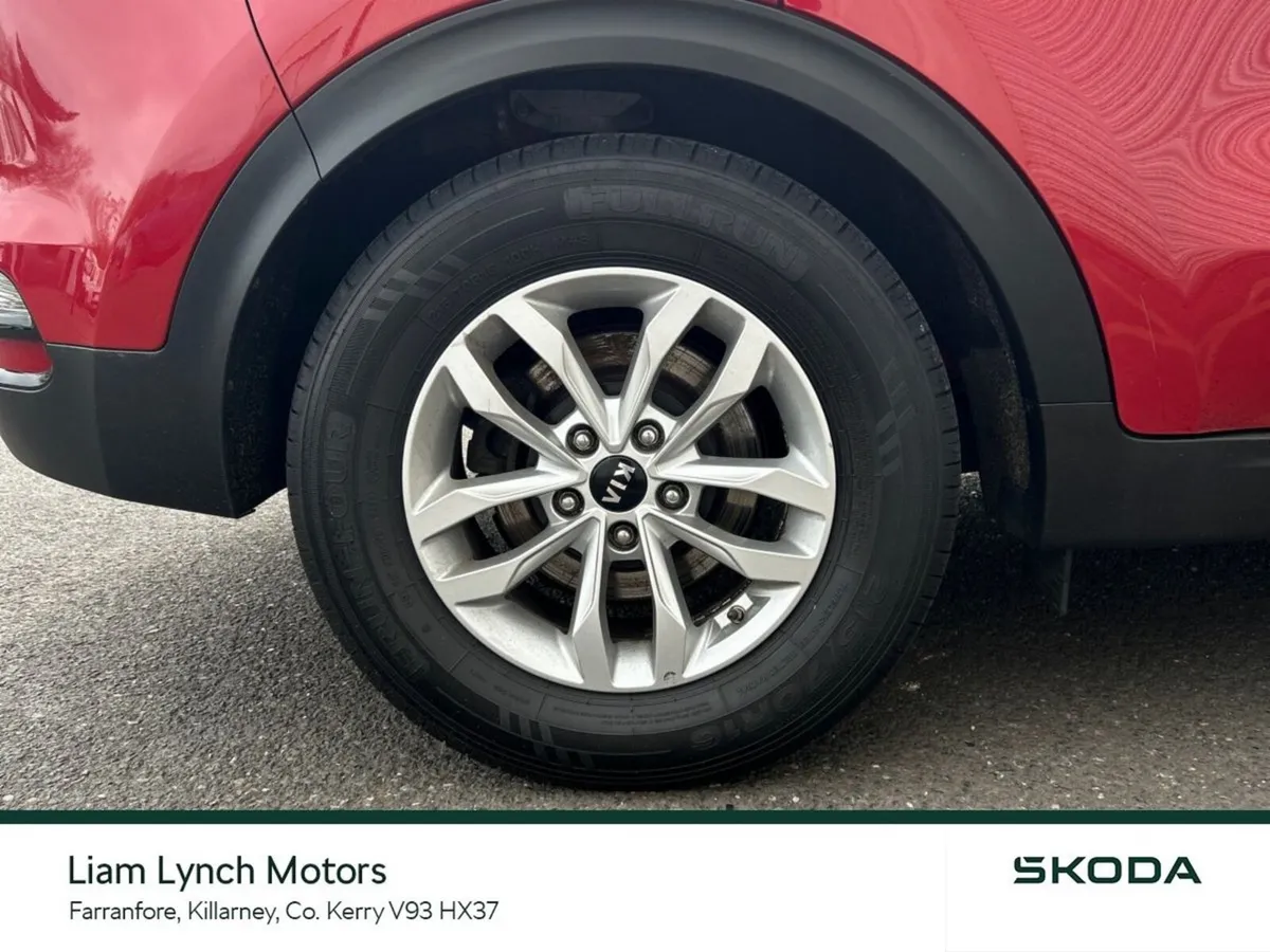 Kia Sportage SUV, Diesel Hybrid, 2020, Red