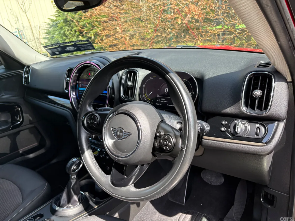 Mini Cooper Hatchback, Petrol Plug-in Hybrid, 2021, Red