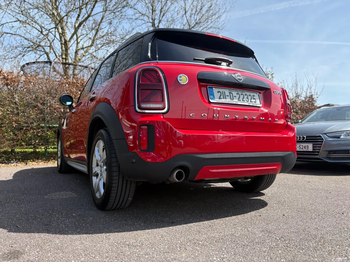 Mini Cooper Hatchback, Petrol Plug-in Hybrid, 2021, Red