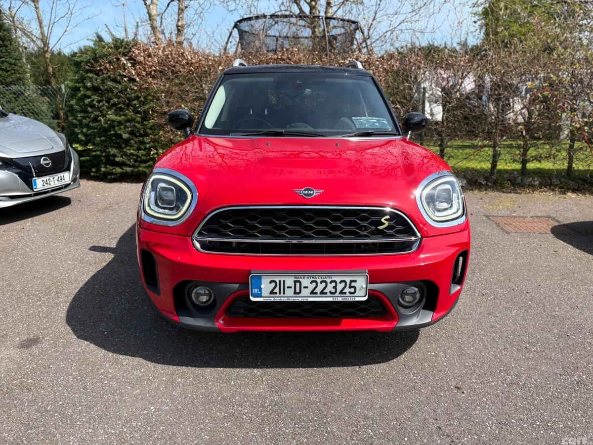 Mini Cooper Hatchback, Petrol Plug-in Hybrid, 2021, Red