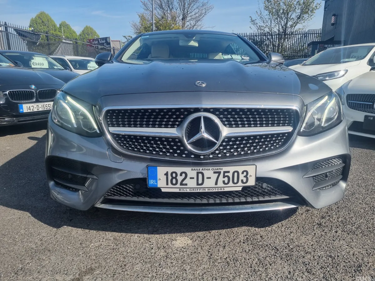 Mercedes-Benz E-Class Coupe, Petrol, 2018, Grey