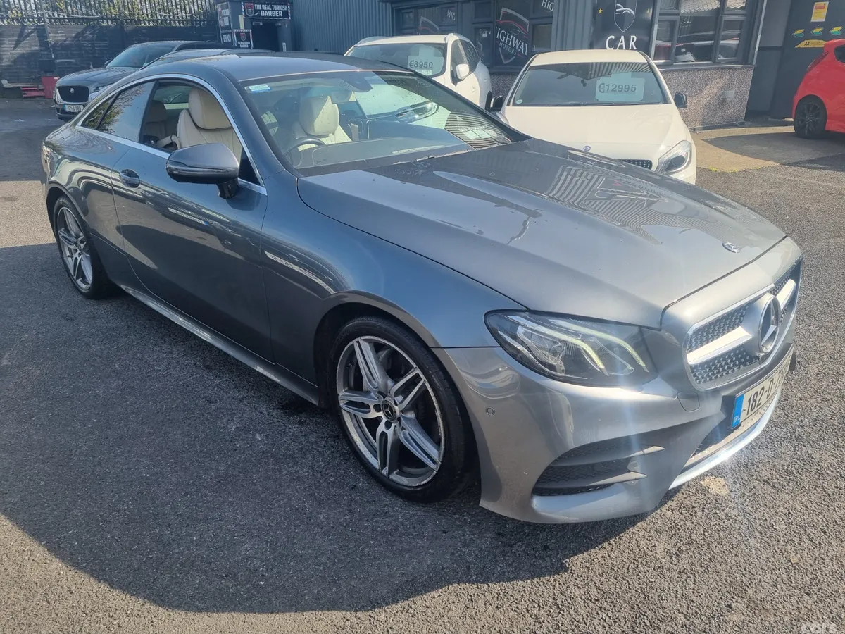 Mercedes-Benz E-Class Coupe, Petrol, 2018, Grey