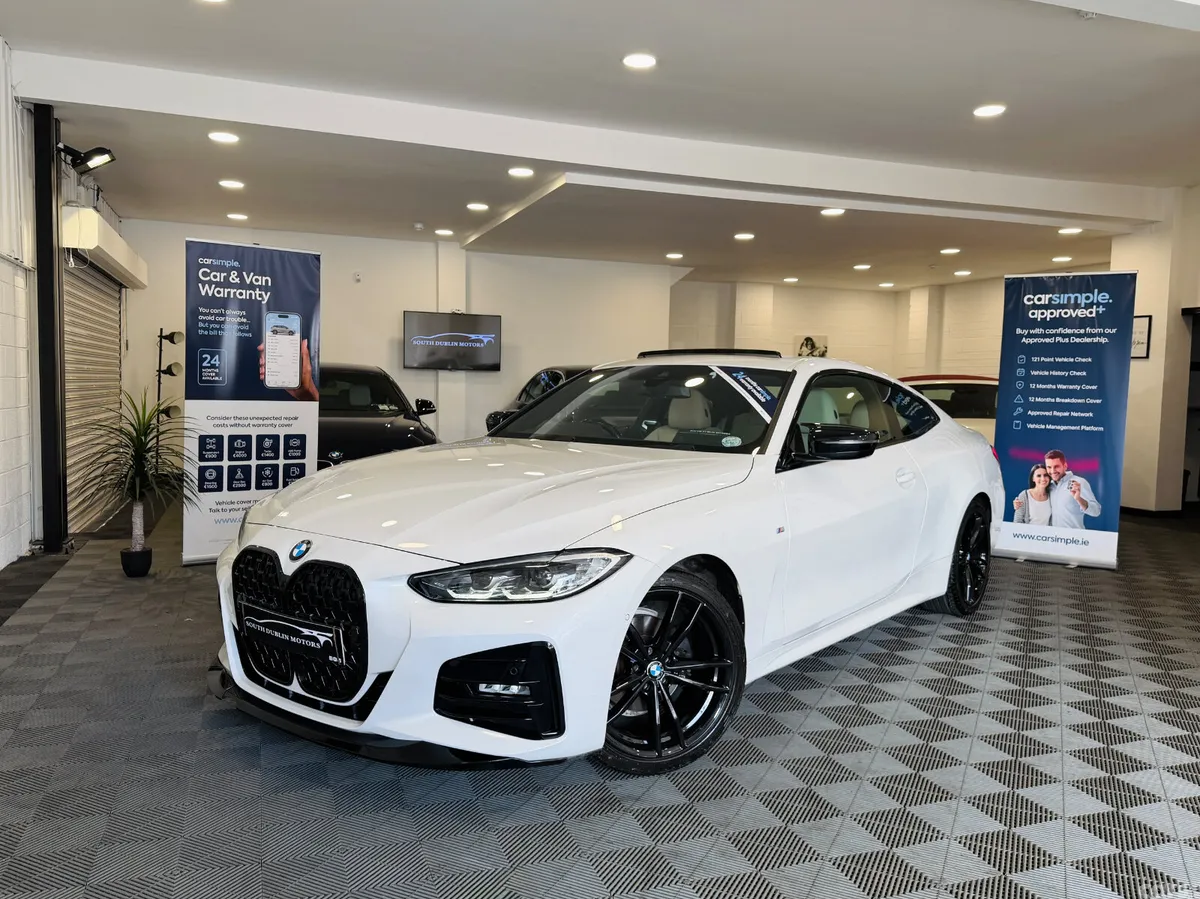 BMW 4-Series Coupe, Diesel, 2022, White