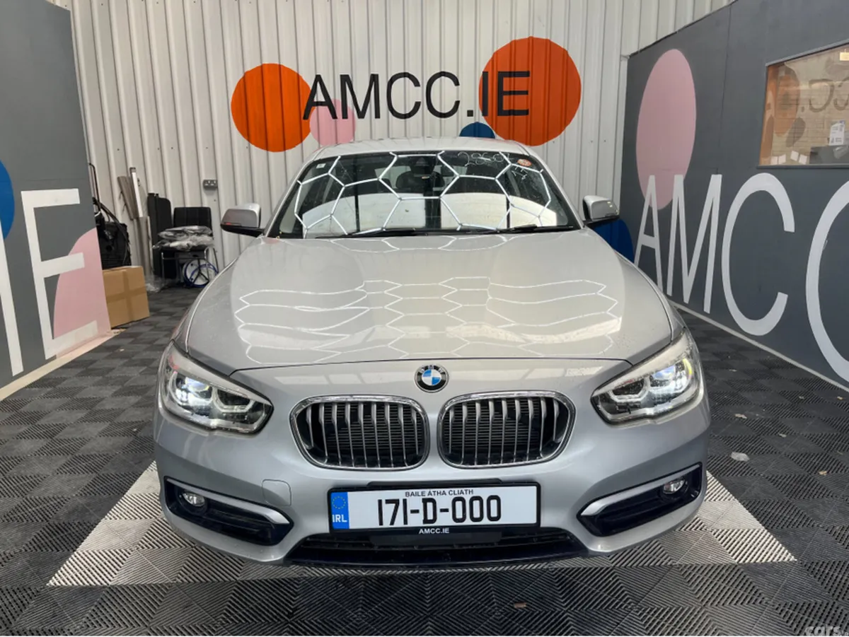BMW 1-Series Hatchback, Diesel, 2017, Silver