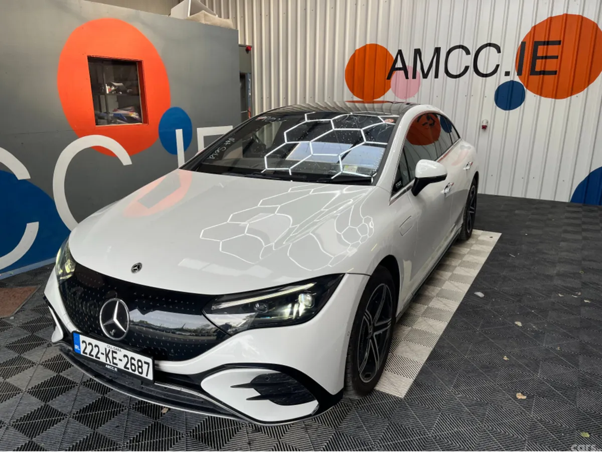 Mercedes-Benz EQE Saloon, Electric, 2022, White