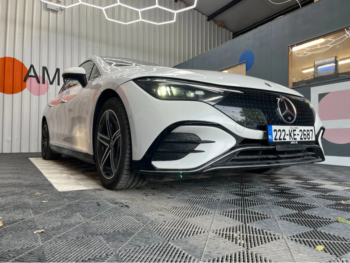 Mercedes-Benz EQE Saloon, Electric, 2022, White