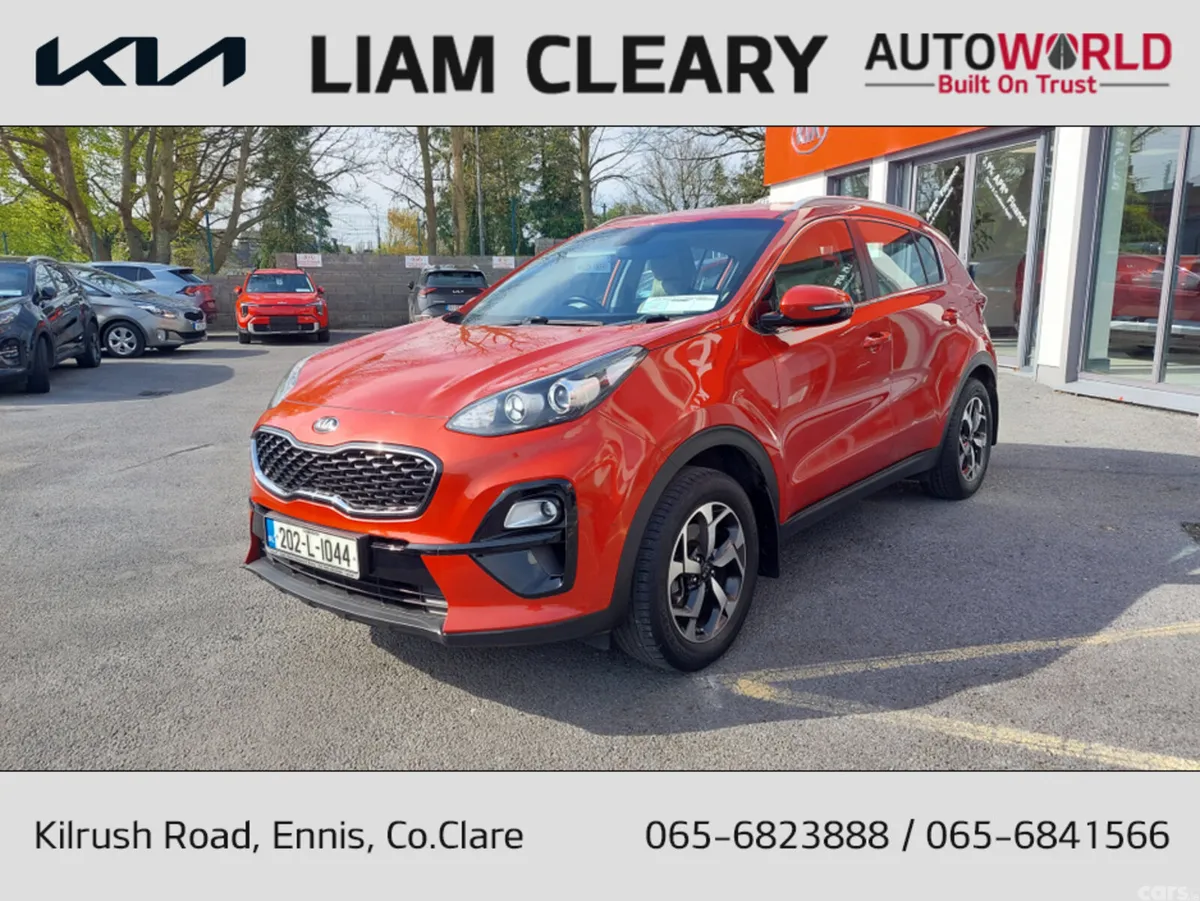 Kia Sportage MPV, Diesel, 2020, Red