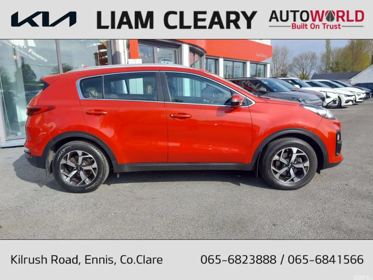 Kia Sportage MPV, Diesel, 2020, Red