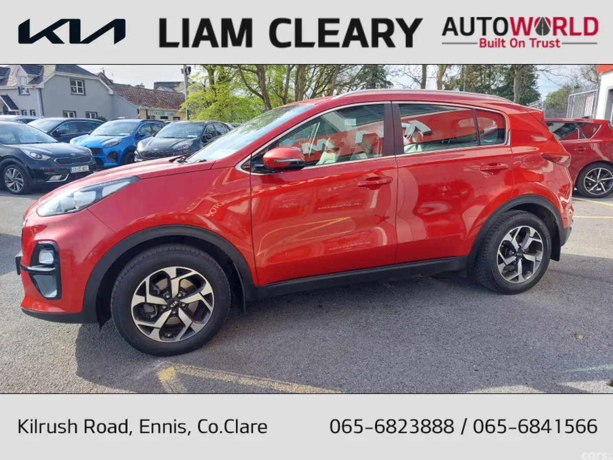 Kia Sportage MPV, Diesel, 2020, Red