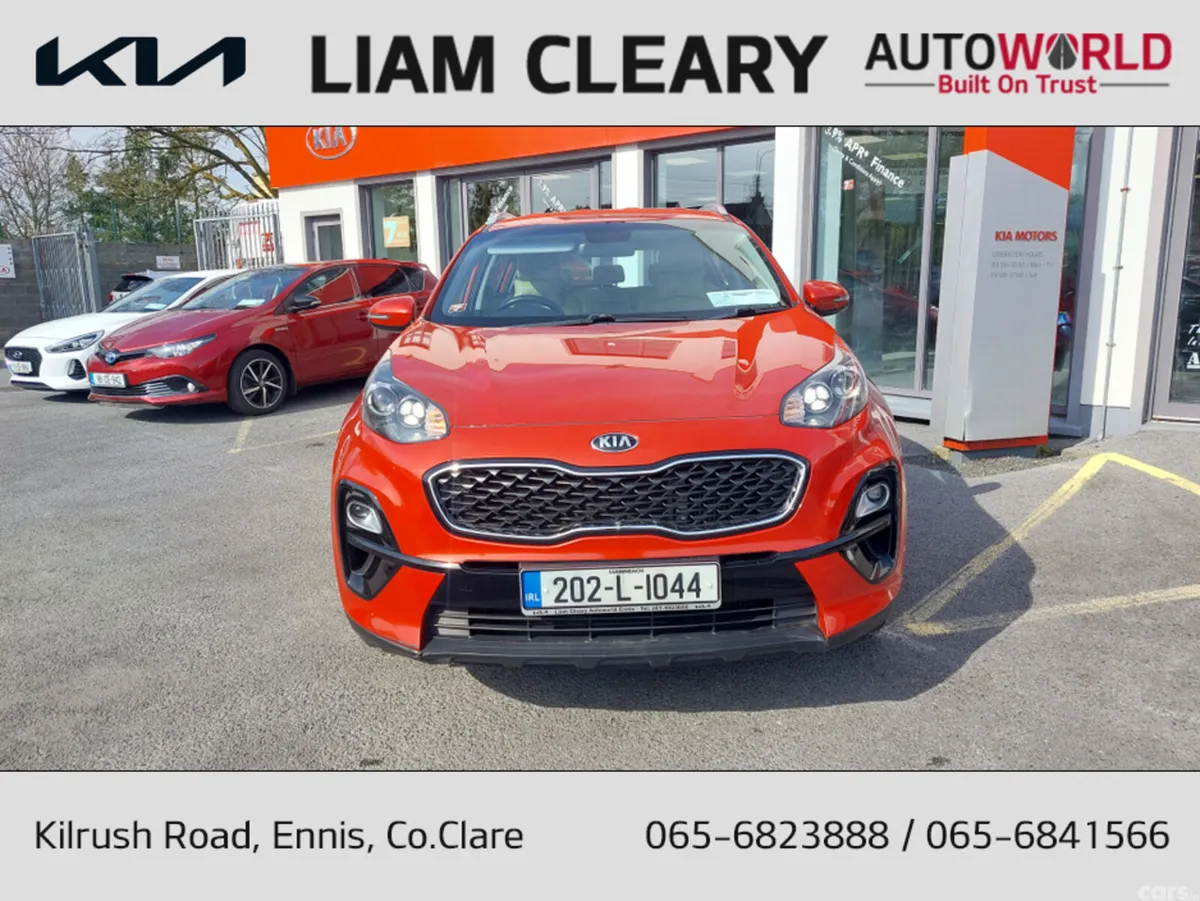 Kia Sportage MPV, Diesel, 2020, Red