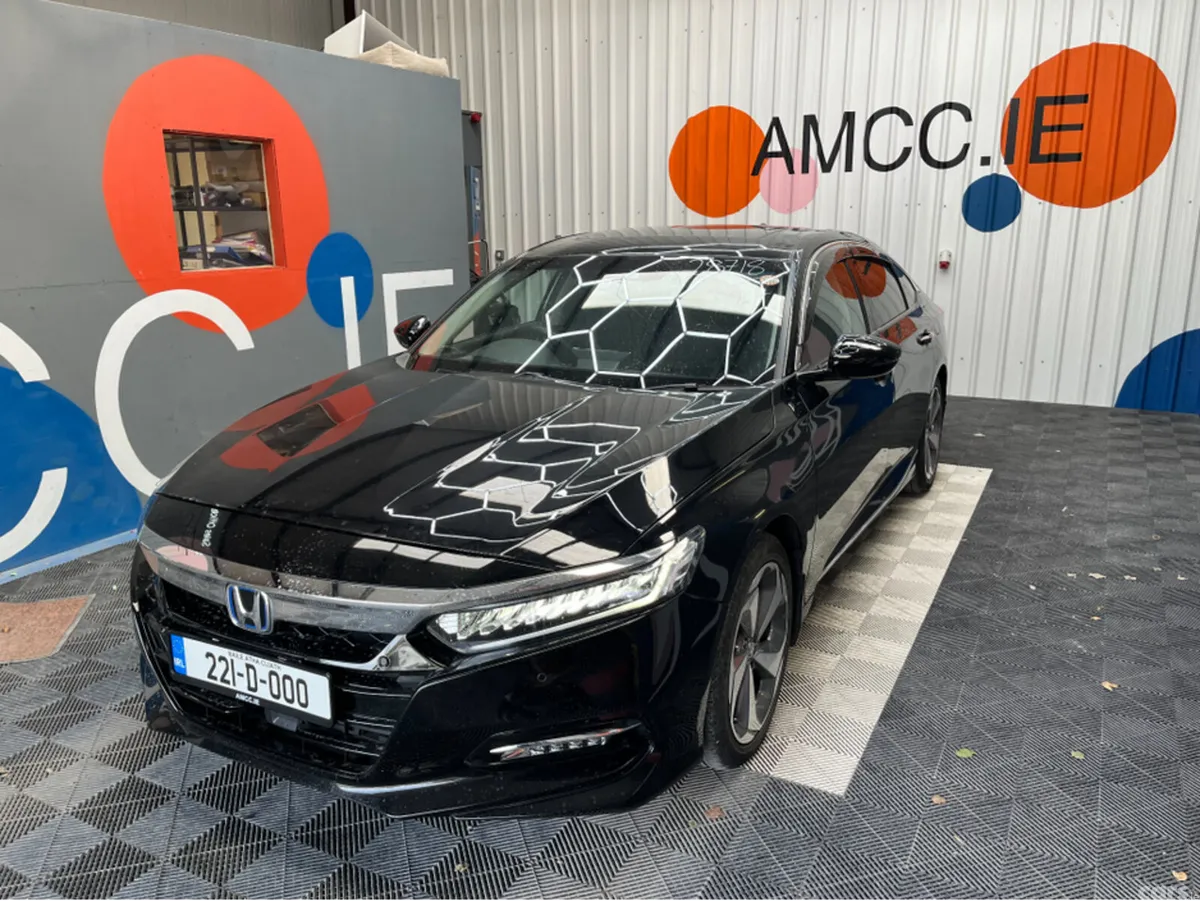 Honda Accord Saloon, Petrol Hybrid, 2022, Black