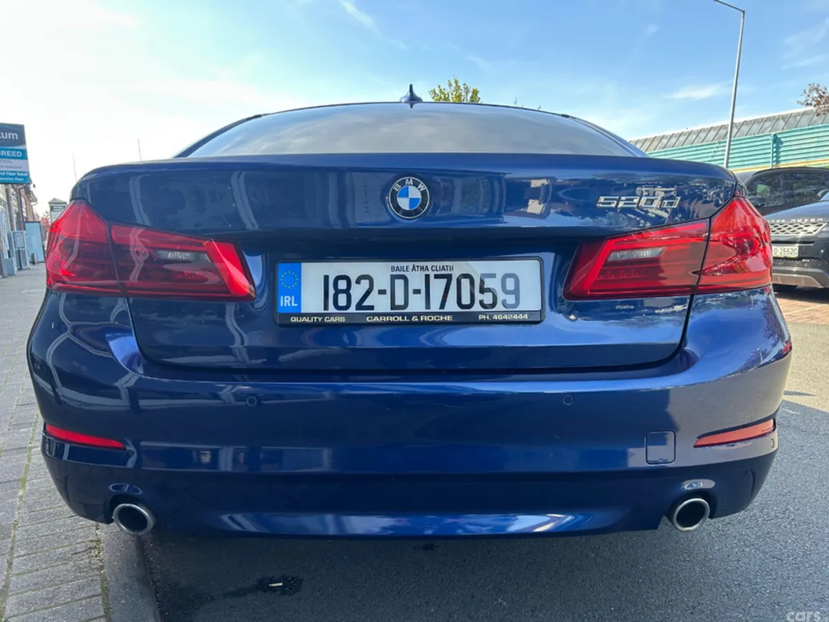 BMW 5-Series Saloon, Diesel, 2018, Blue