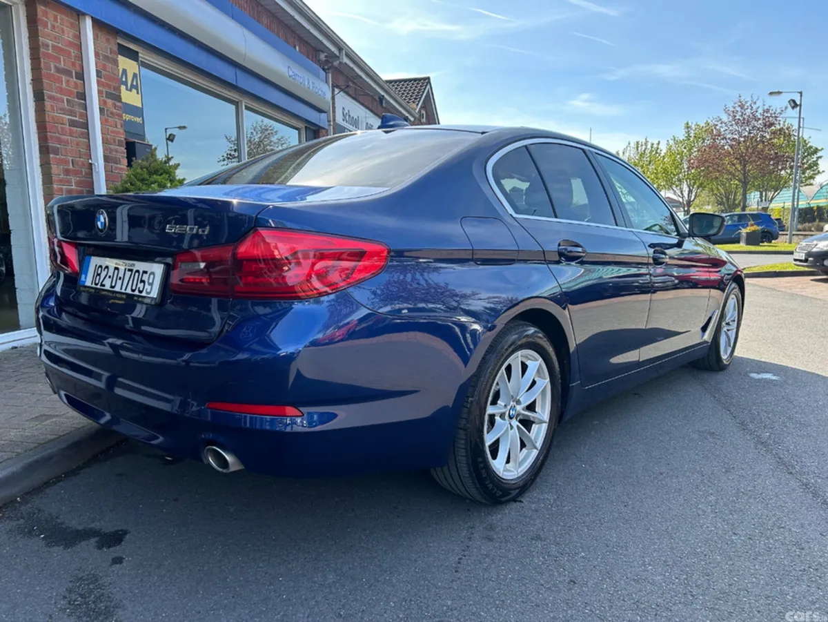 BMW 5-Series Saloon, Diesel, 2018, Blue