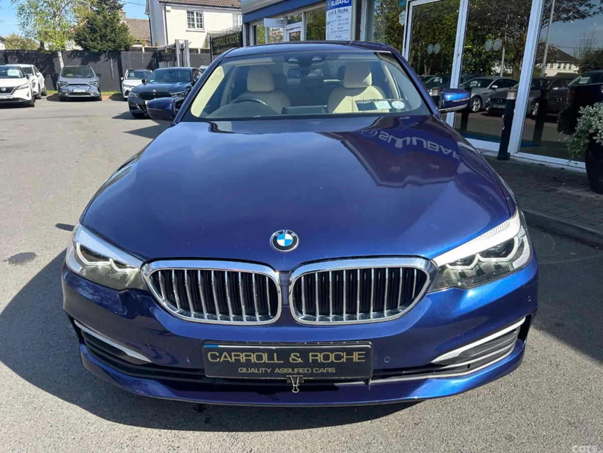 BMW 5-Series Saloon, Diesel, 2018, Blue