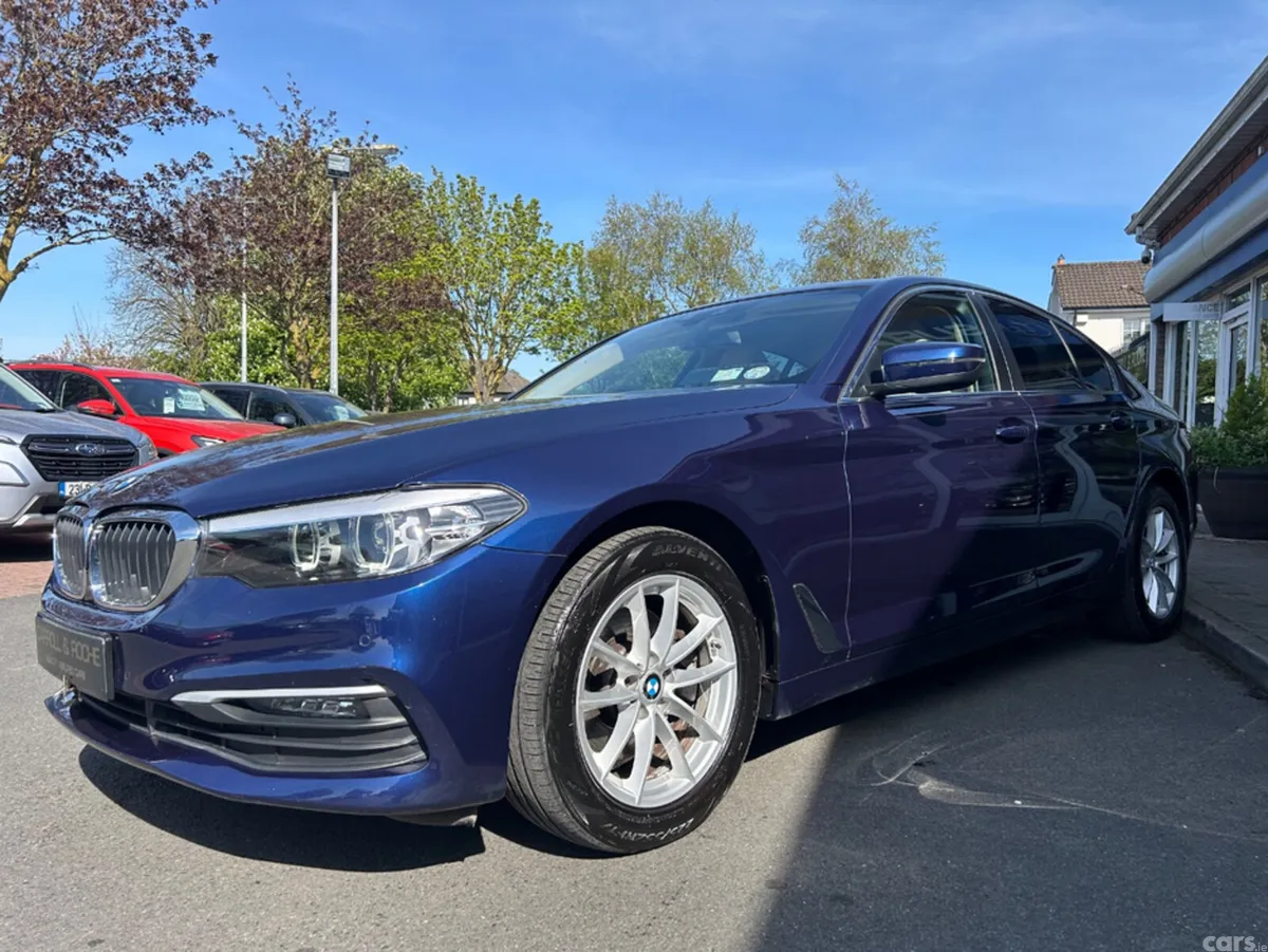 BMW 5-Series Saloon, Diesel, 2018, Blue