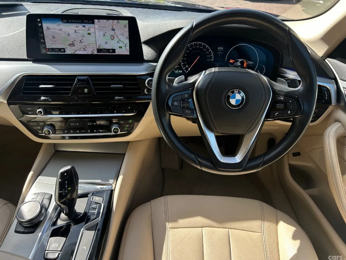 BMW 5-Series Saloon, Diesel, 2018, Blue