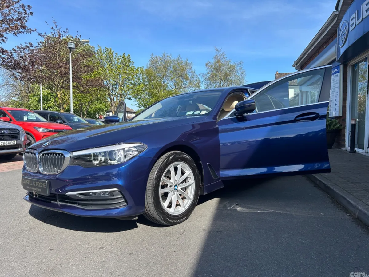 BMW 5-Series Saloon, Diesel, 2018, Blue