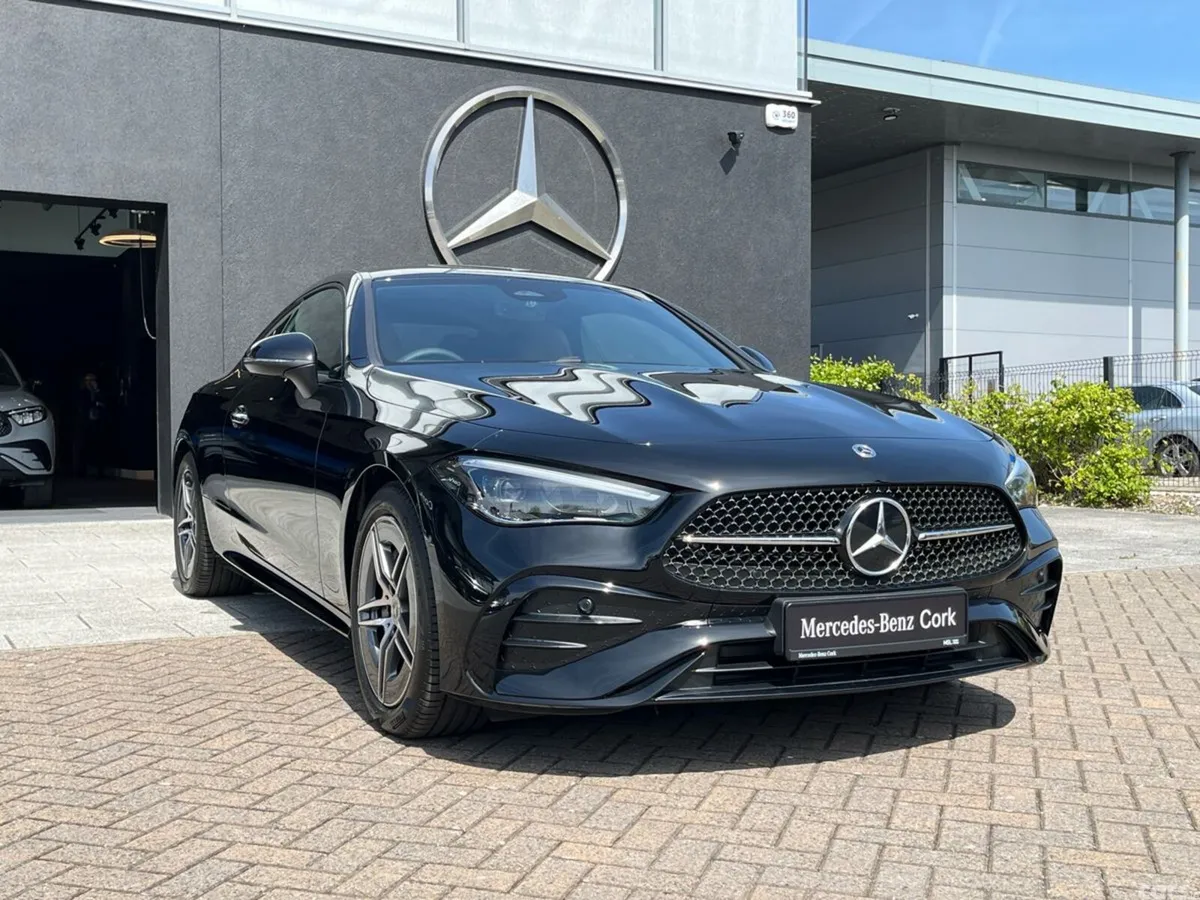 Mercedes-Benz CLE Coupe, Diesel Hybrid, 2026, Black