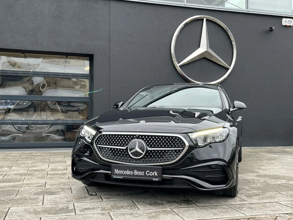 Mercedes-Benz E-Class Saloon, Petrol Hybrid, 2025, Black