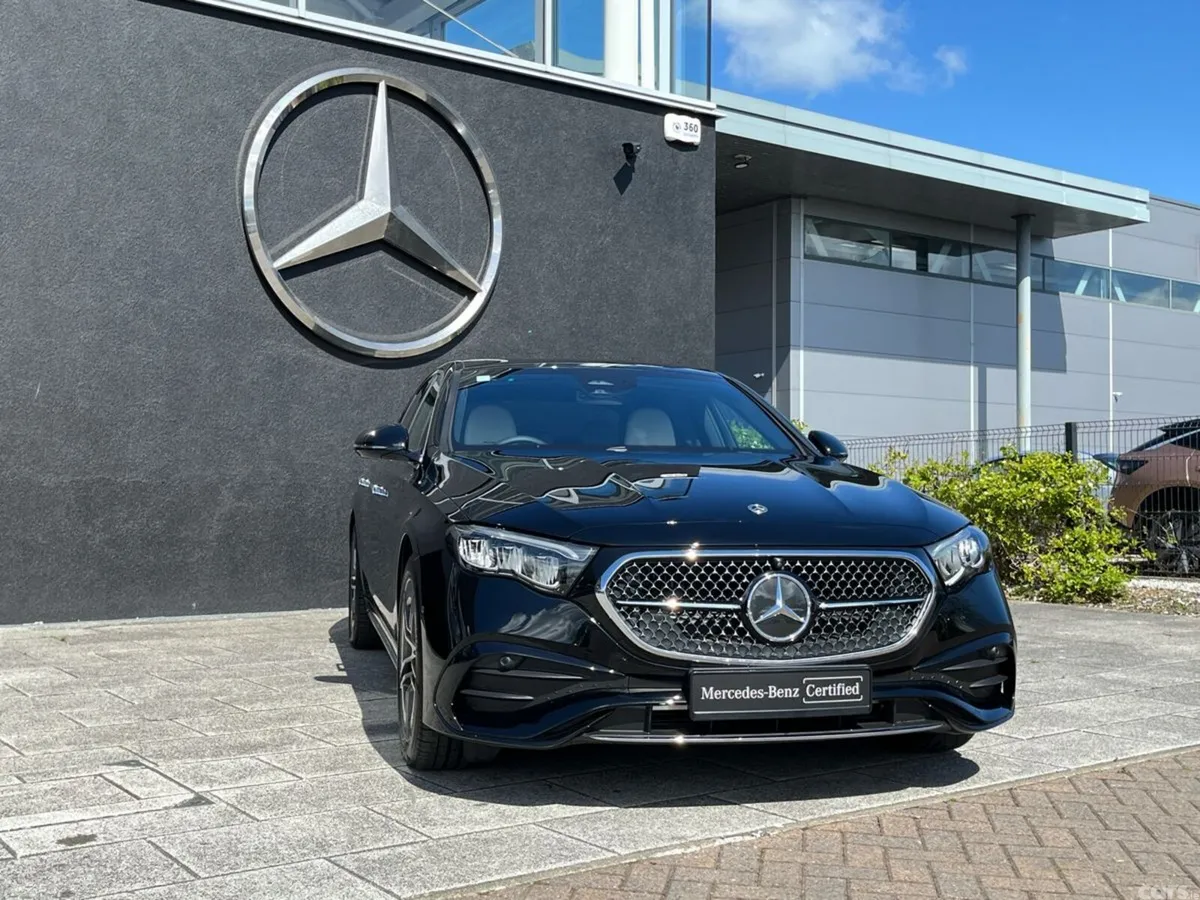 Mercedes-Benz E-Class Saloon, Diesel Plug-in Hybrid, 2025, Black
