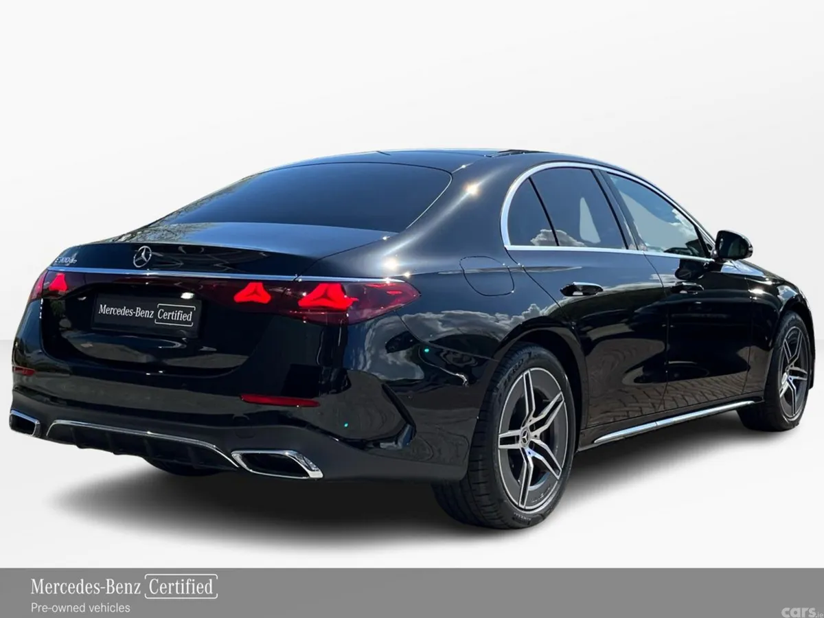 Mercedes-Benz E-Class Saloon, Diesel Plug-in Hybrid, 2025, Black