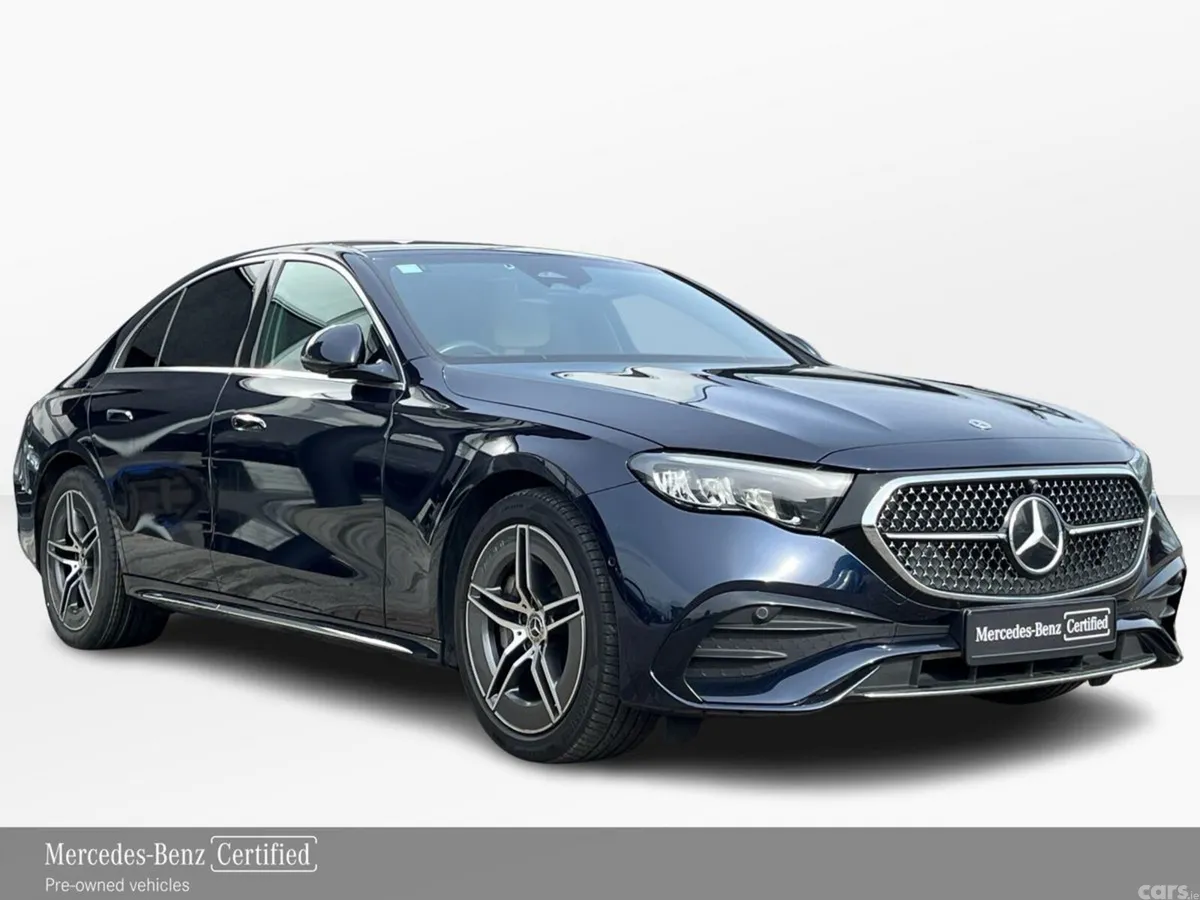 Mercedes-Benz E-Class Saloon, Diesel Plug-in Hybrid, 2024, Blue