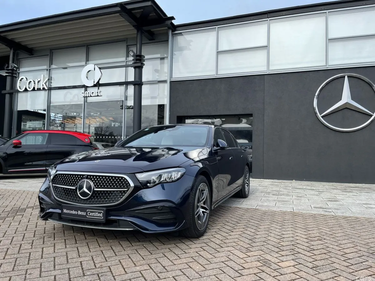 Mercedes-Benz E-Class Saloon, Diesel Plug-in Hybrid, 2024, Blue