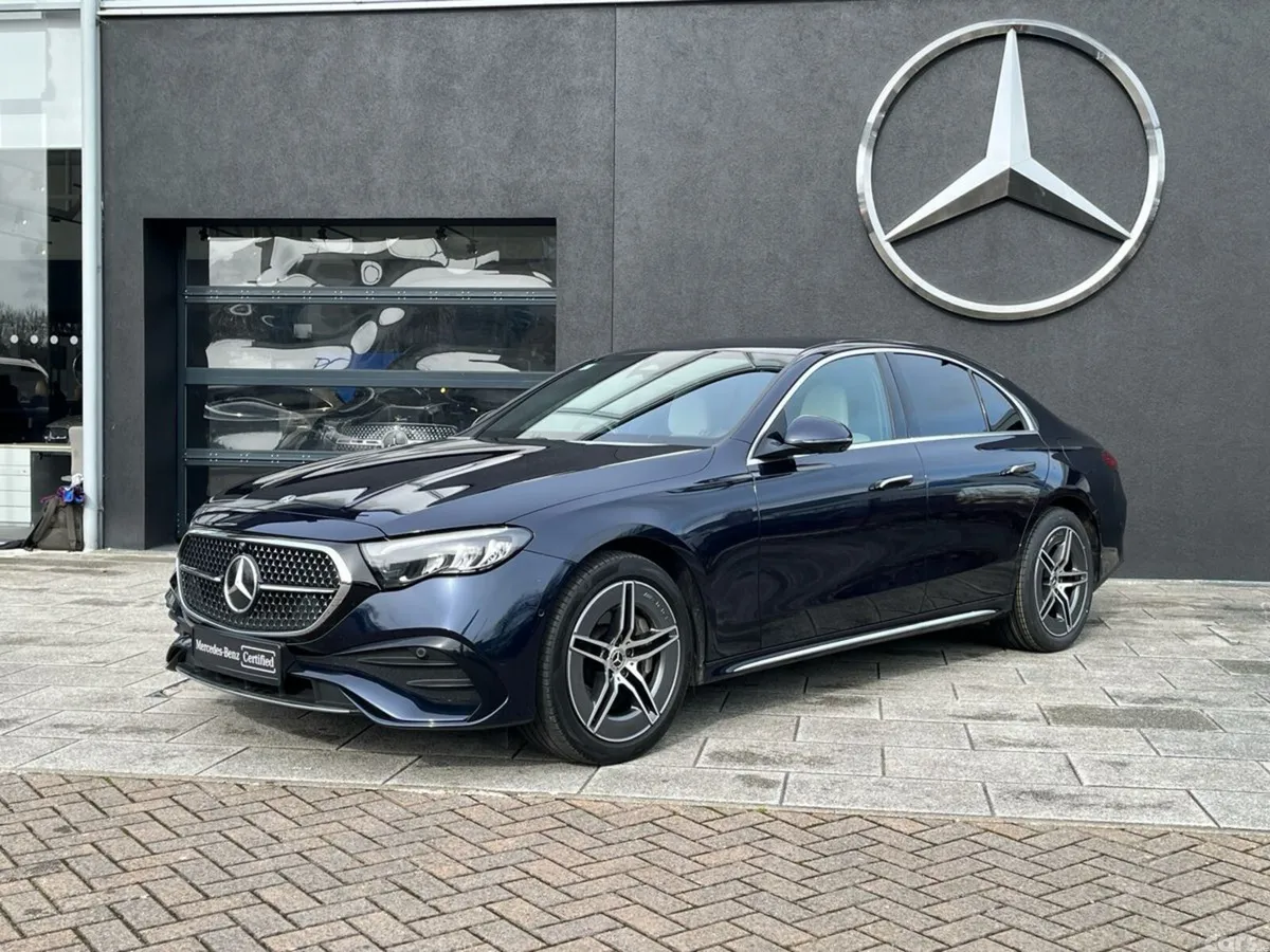 Mercedes-Benz E-Class Saloon, Diesel Plug-in Hybrid, 2024, Blue