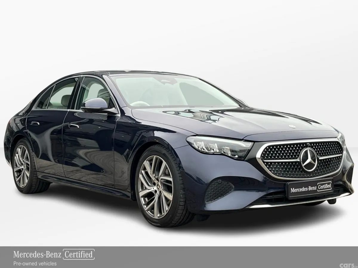 Mercedes-Benz E-Class Saloon, Diesel Hybrid, 2024, Blue