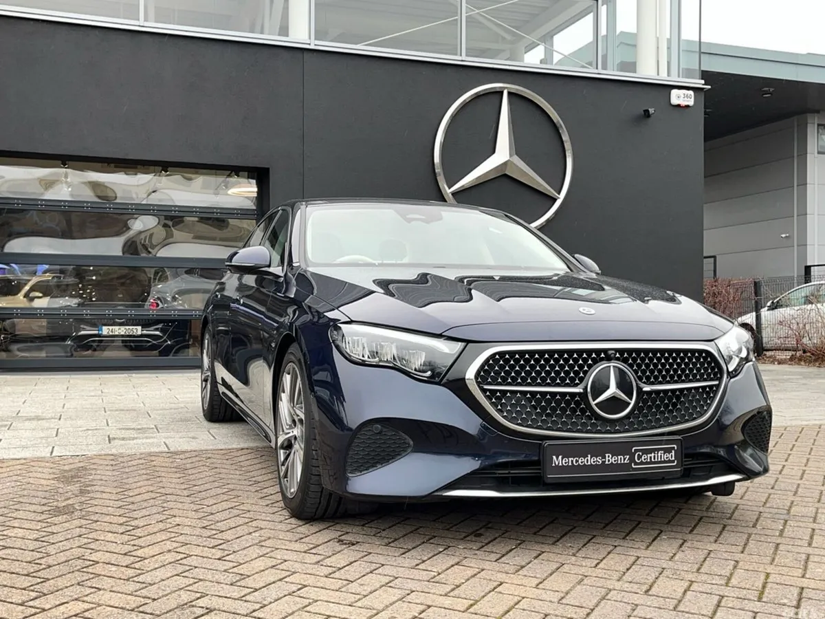 Mercedes-Benz E-Class Saloon, Diesel Hybrid, 2024, Blue