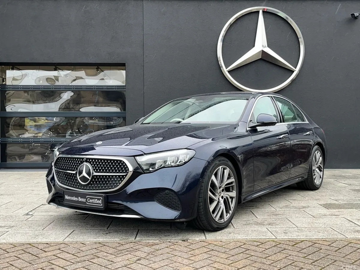 Mercedes-Benz E-Class Saloon, Diesel Hybrid, 2024, Blue