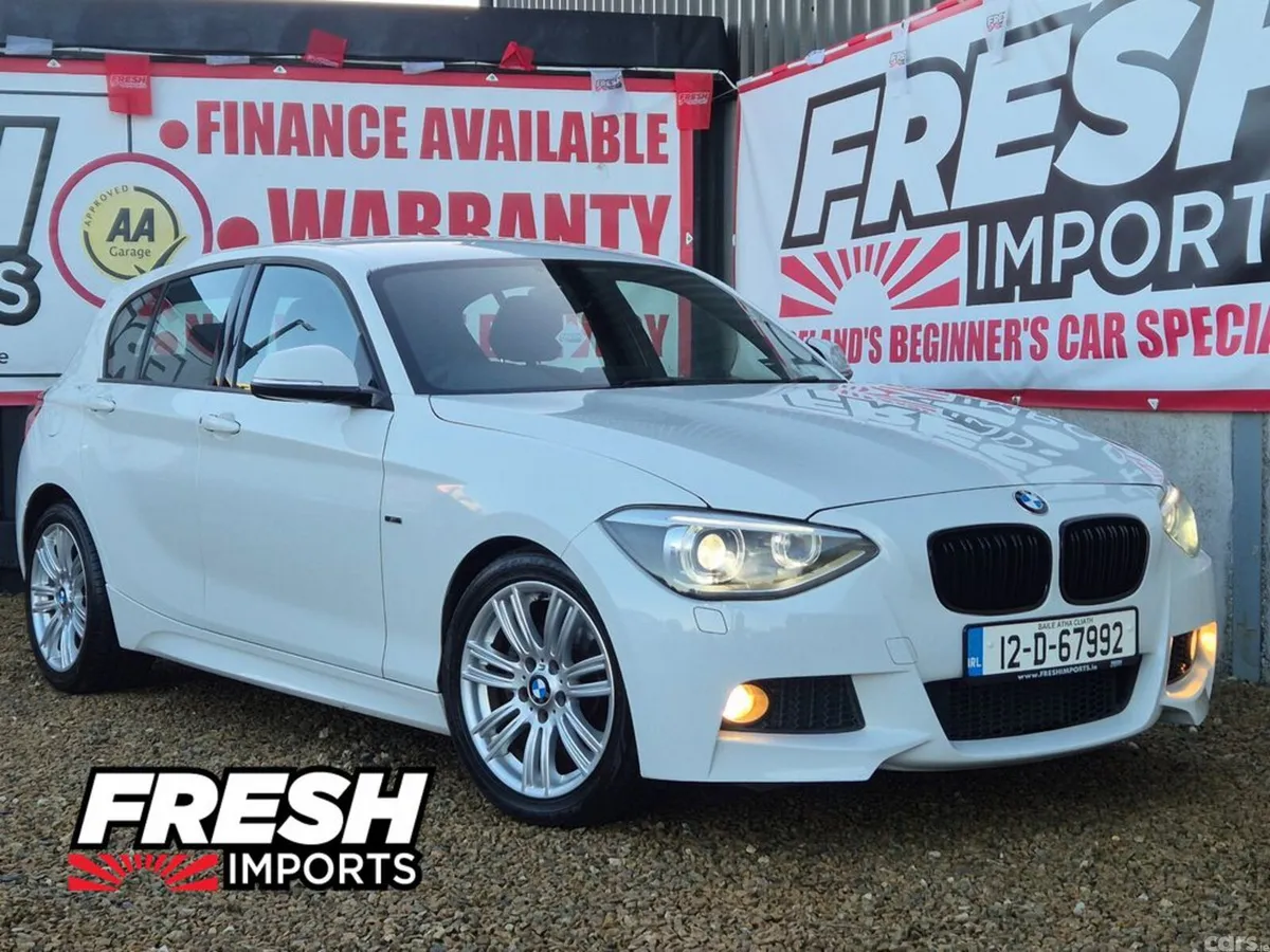 BMW 1-Series Hatchback, Petrol, 2012, White