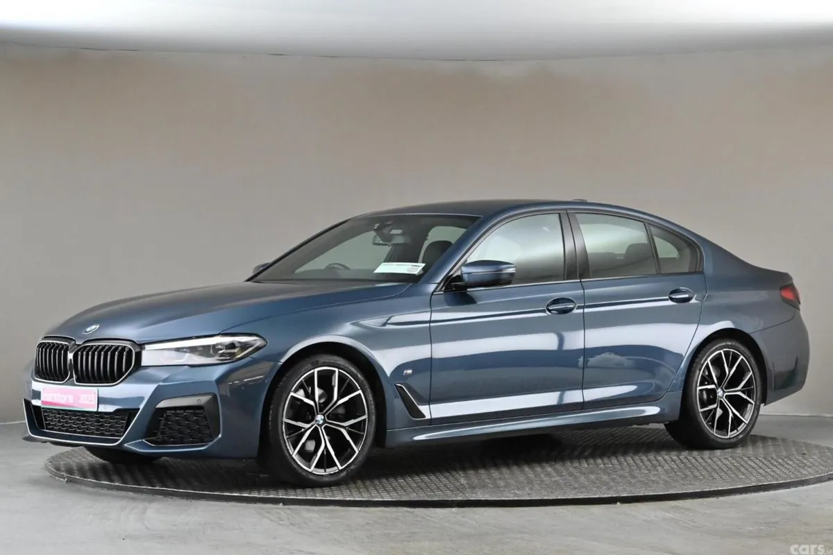 BMW 5-Series Saloon, Diesel, 2023, Blue