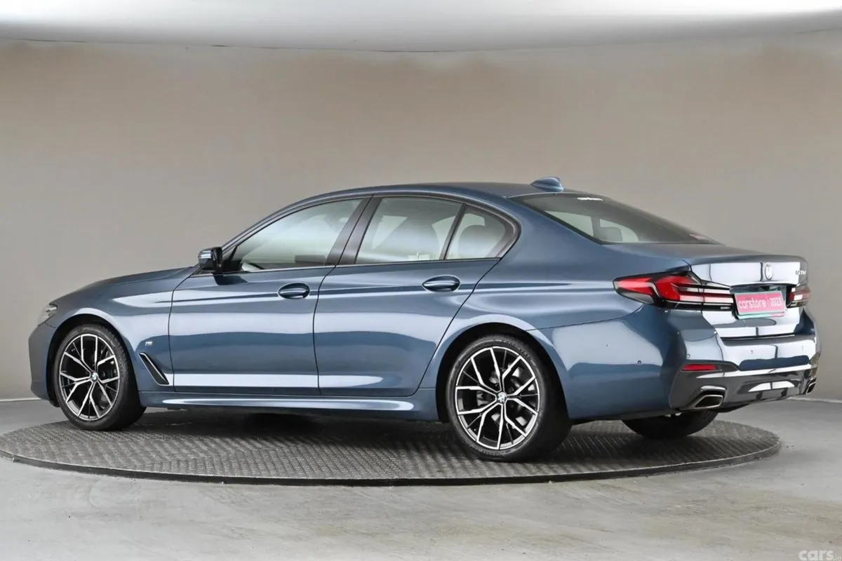 BMW 5-Series Saloon, Diesel, 2023, Blue